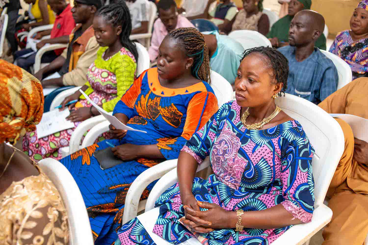 women workshop participants